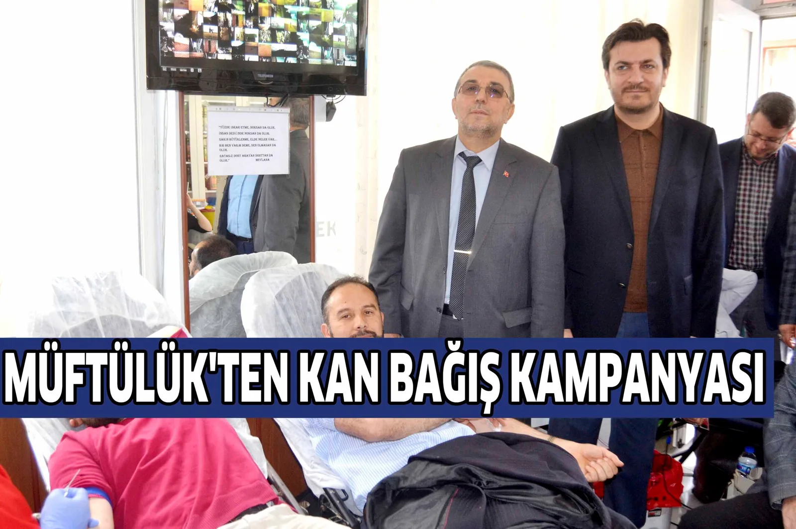 MÜFTÜLÜK'TEN KAN BAĞIŞ KAMPANYASI