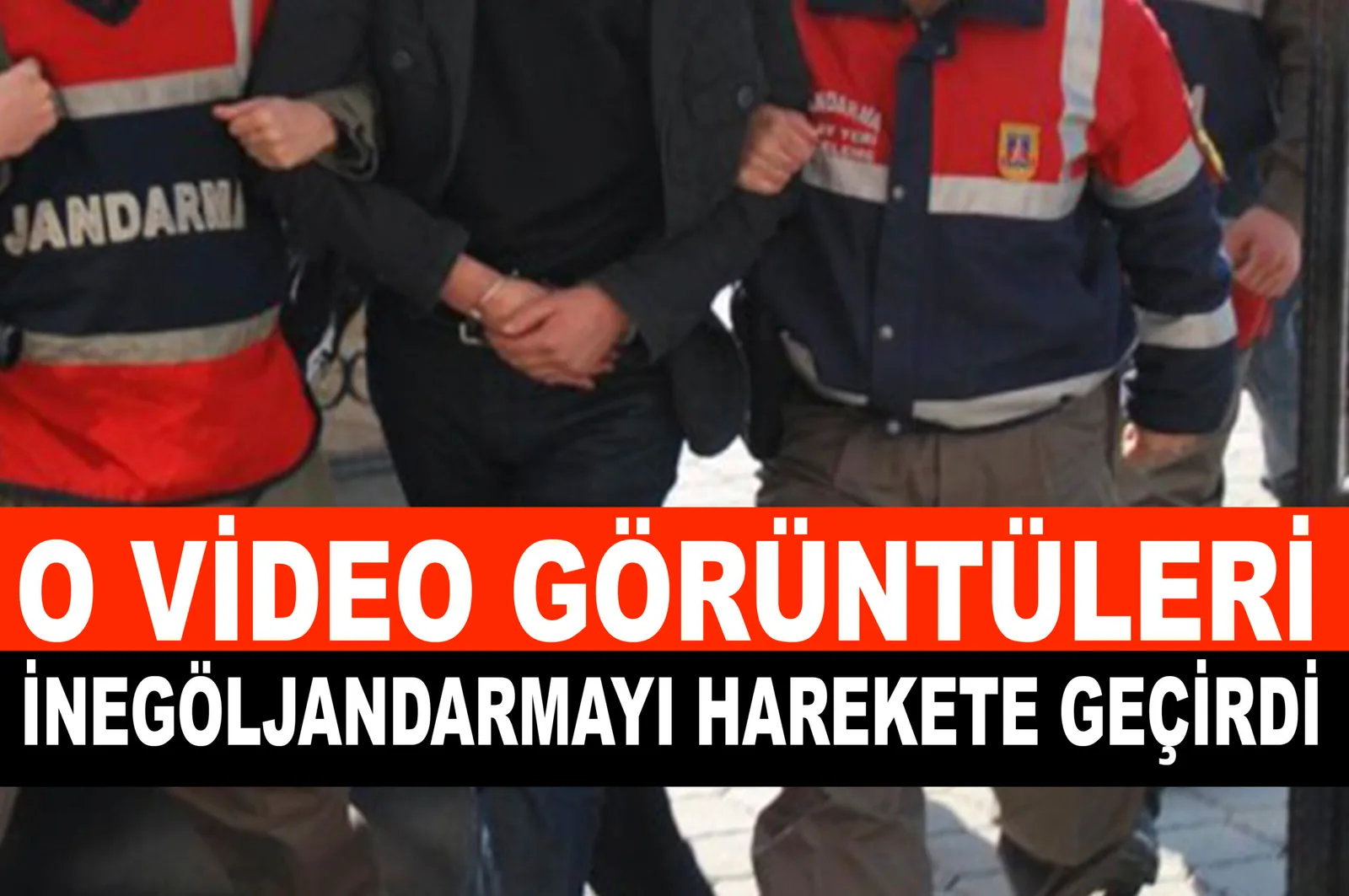 JANDARMAYI HAREKETE GEÇİRDİ