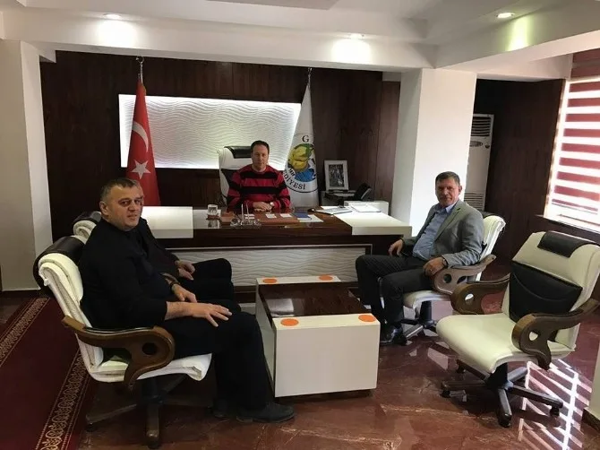 Duymuştan Başkan Kayaya Ziyaret