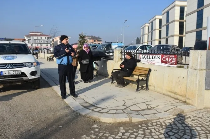 Düzcede Hastane Çevresinde Seyyara İzin Yok