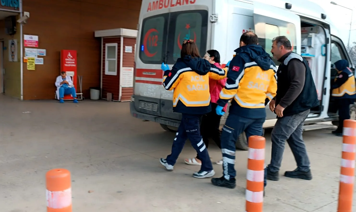 Patlama ile neye uğradığını şaşırdı