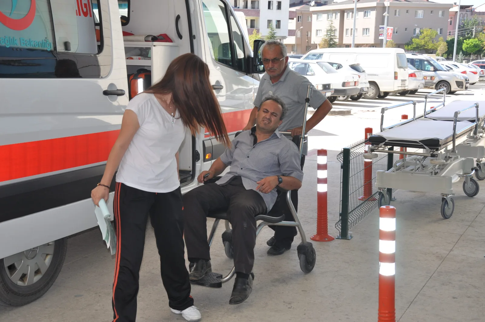 İmam ve muhtar aynı kazada yaralandı