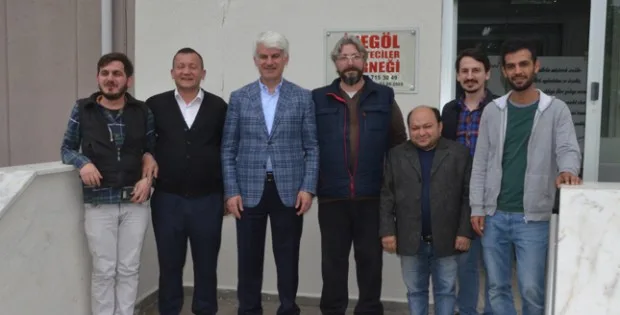 Şahin'den Gazetecilere ziyaret