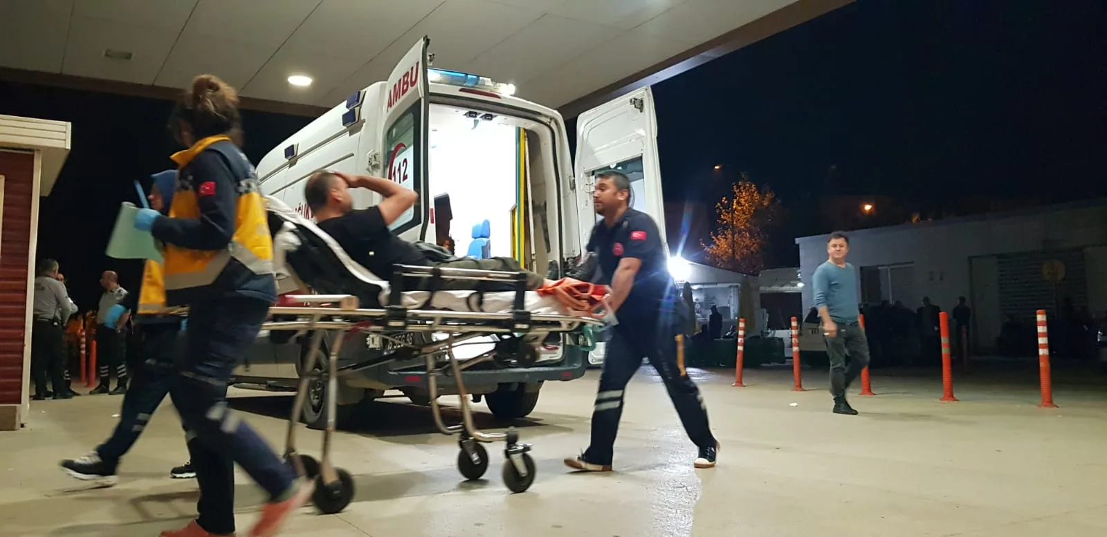 İnegöl'de eşi tarafından bıçaklanan adam yaralandı