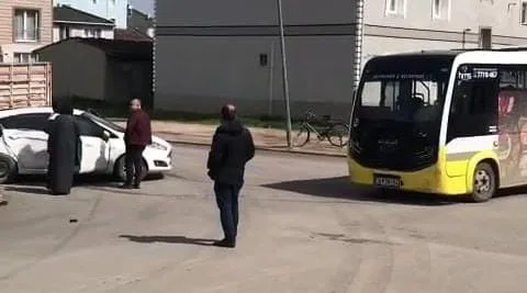 İnegöl'de feci kaza
