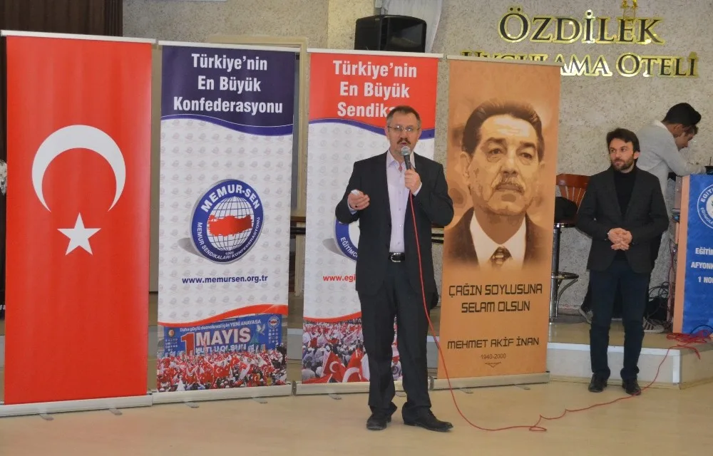 Eğitim Bir-Sen Afyonkarahisar Şubesi Referandum Da ‘Evet Diyecek