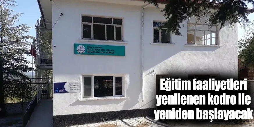 Eğitim faaliyetleri yenilenen kodro ile yeniden başlayacak