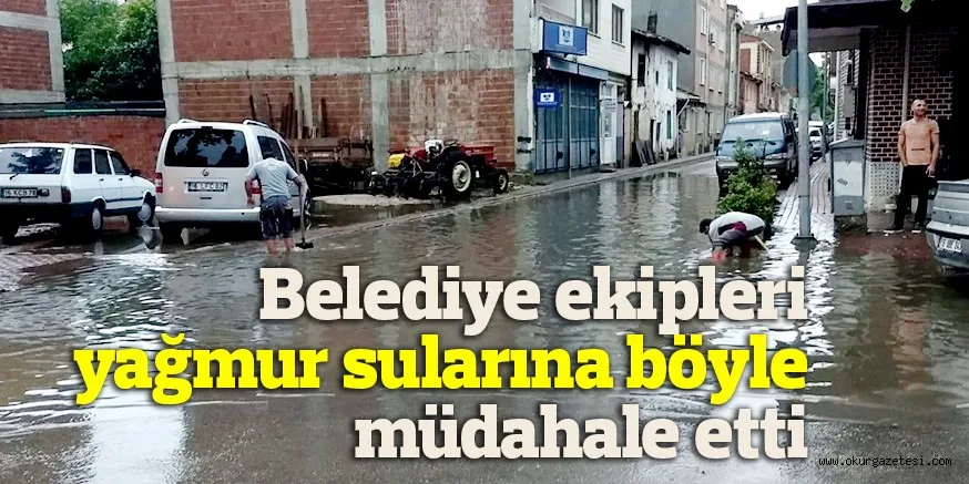 EKİPLER BÖYLE ÇALIŞTI