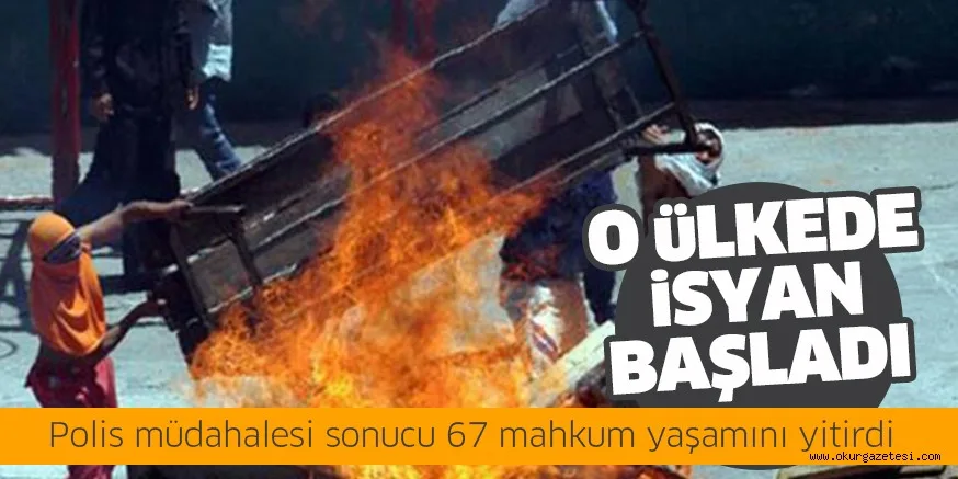 Ekvador'da 3 ayrı kentteki hapishanelerde isyan çıktı! Polis müdahalesi sonucu 67 mahkum yaşamını yitirdi