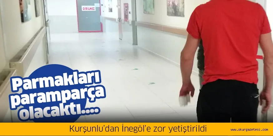 Elini hızar makinesine kaptırdı