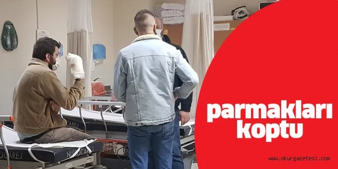 Elini yatar testere makinesine kaptıran işçinin parmakları koptu