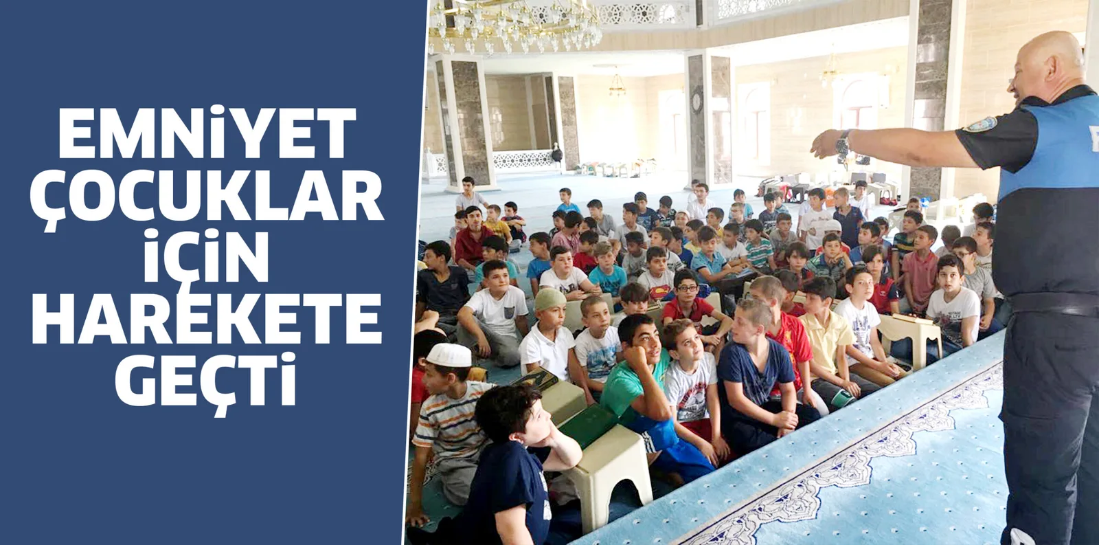 EMNiYETTEN ÇOCUKLARA öZEL SEMiNER
