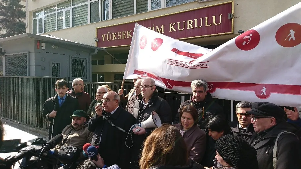 Engelli Vatandaşlar Yskdan Taleplerini Açıkladı