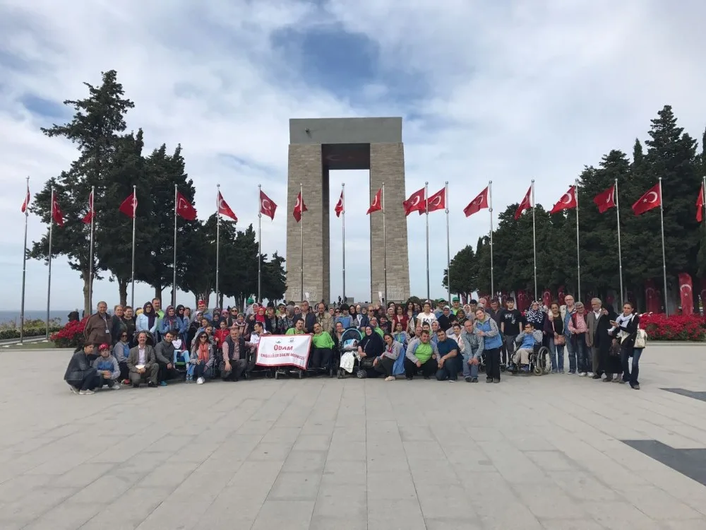 Engelliler Çanakkaleyi Gezdi