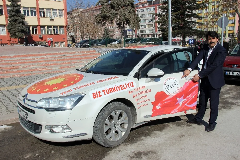 Erdoğana Destek İçin Yola Çıkan Özavcı, Kütahyada