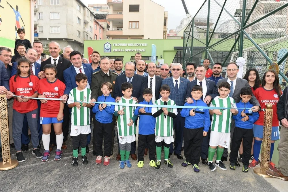 Erikli Modern Spor Tesisine Kavuştu