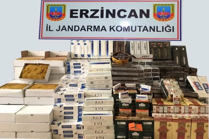 Erzincan Da Kaçakçılık Operasyonu