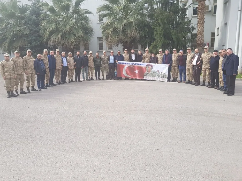 Erzurum Oltu Çayüstü Derneğinden Mehmetçiğe Kurban Desteği