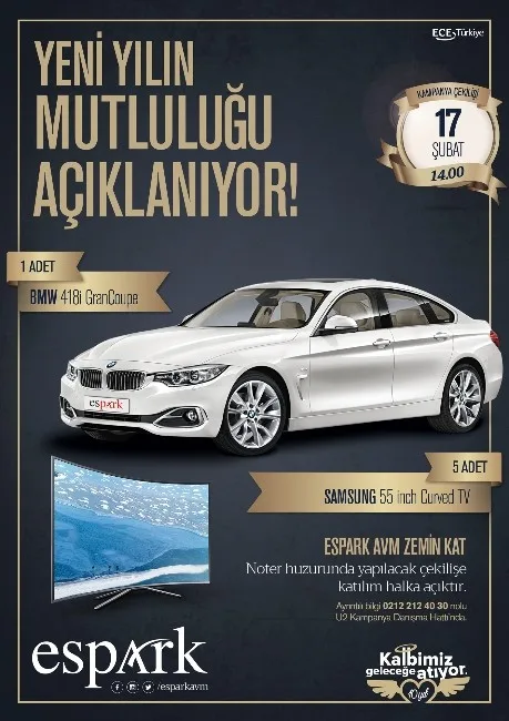 Esparkta Yeni Yıl Hediyesi İçin Geri Sayım Başladı