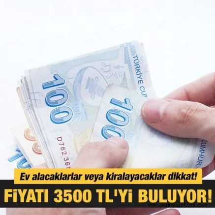 Ev alacaklarlar veya kiralayacaklar dikkat! Fiyatı iyice yükseldi