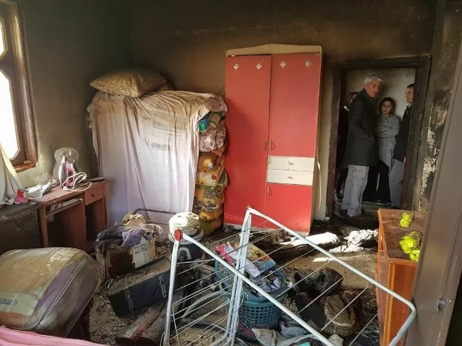 Evi Yanan Güler Ailesine Devlet Sahip Çıktı