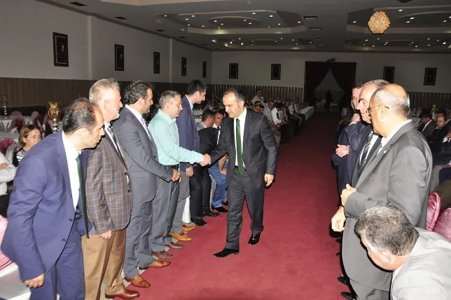 Protokol bayramda buluştu