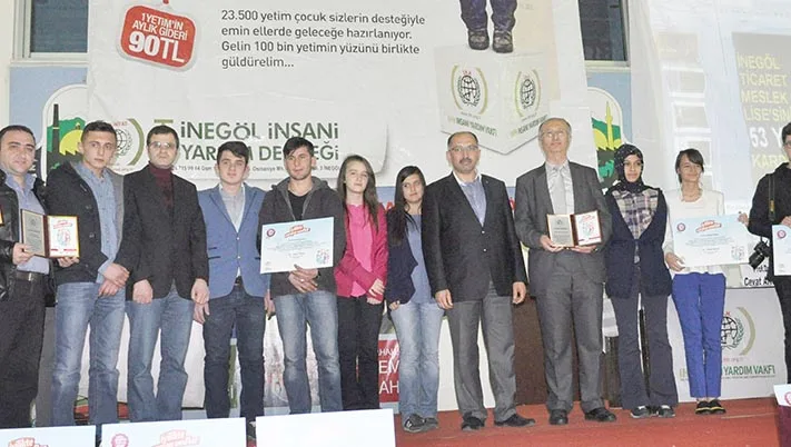 135 yetim adına teşekkürler