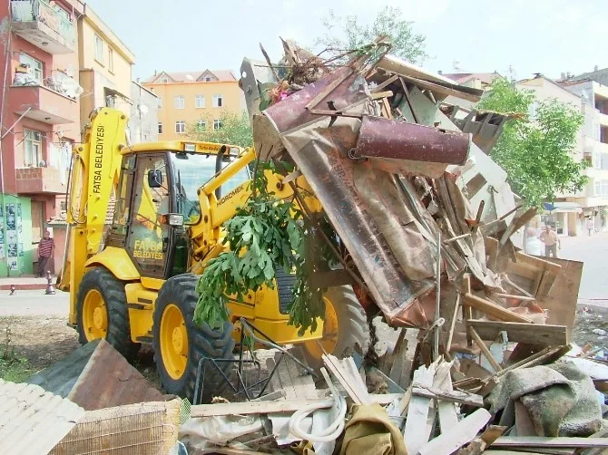 Fatsada 2016Da 15 Metruk Bina Yıkıldı