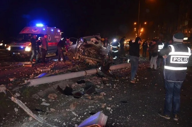 Fatsada Trafik Kazası: 1 Yaralı