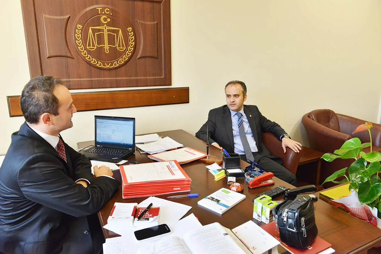 Aktaş’tan yeni Cumhuriyet Savcılarına ziyaret