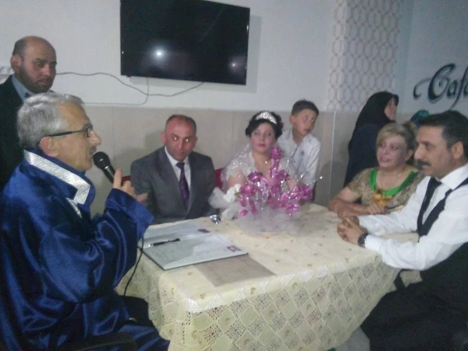 Latif Doğan nikah şahidi oldu