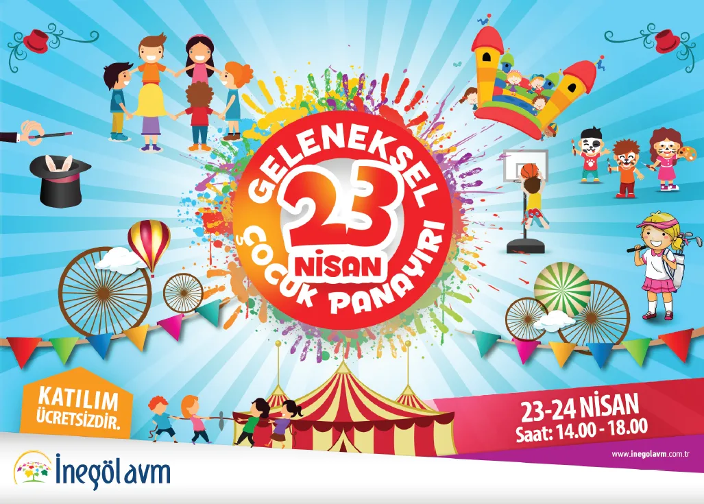 AVM’de 23 Nisan coşkusu