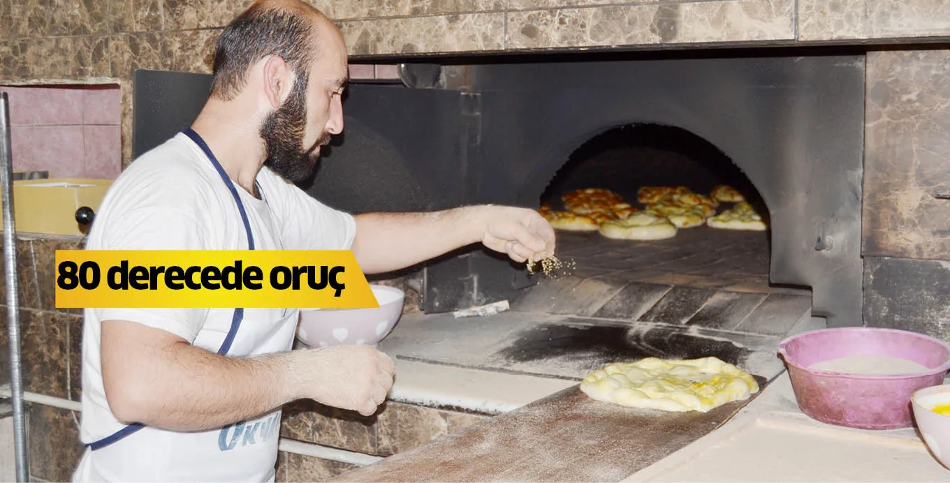 80 derecede oruç