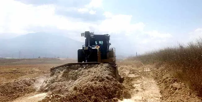 YENi iNEGöL'DE HAM YOL ÇALIŞMALARI