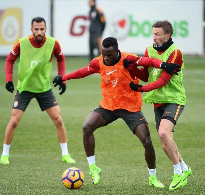 Galatasarayda Kayserispor Maçı Hazırlıkları