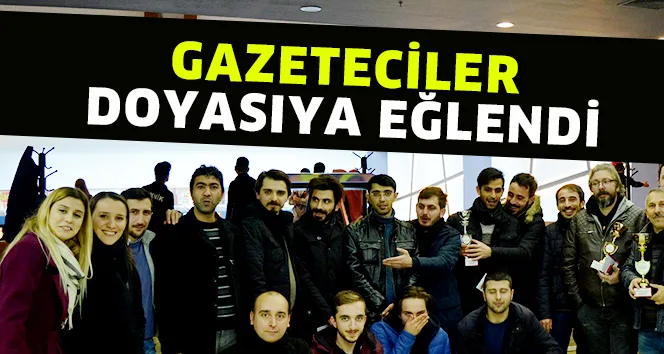 GAZETECİLER BOWLİNG'DE YARIŞTI