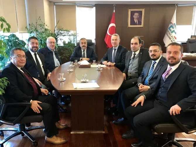 Gaziantepteki Akaryakıtçılar, Epdk Başkanı Mustafa Yılmazı Ziyaret Etti