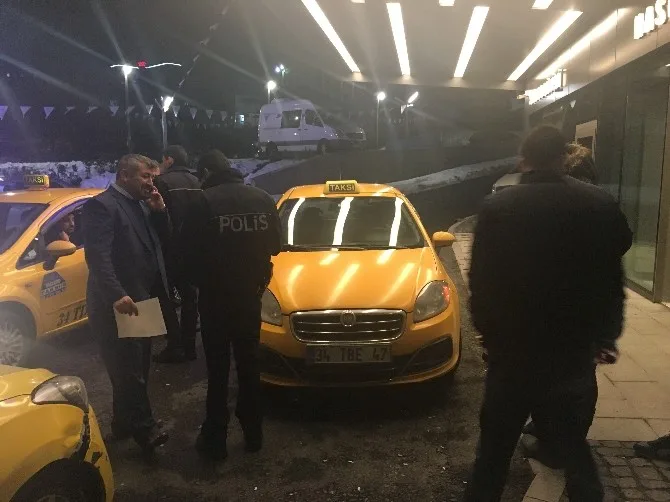 Gaziosmanpaşada Taksiciye Silahlı Saldırı