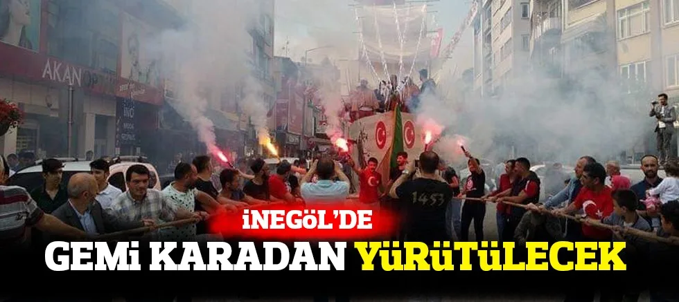 GEMi KARADAN YüRüTüLECEK