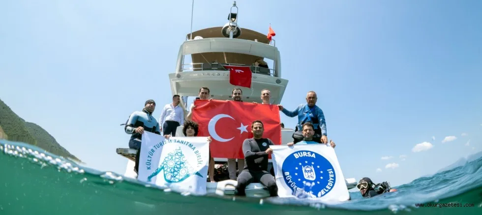 Gemlik Körfezi’nde ‘bayram' dalışı