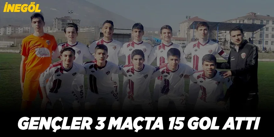 GENÇLER 3 MAÇTA 15 GOL ATTI