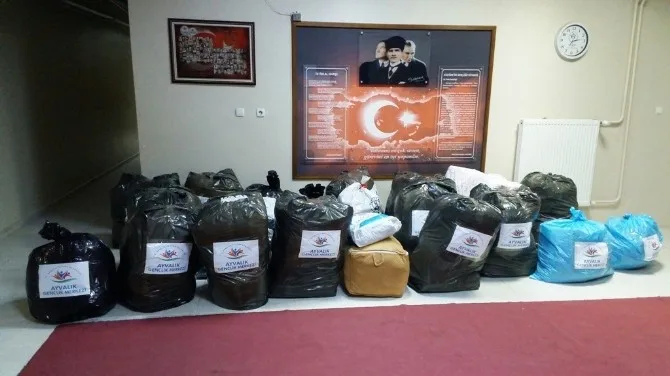 Gençlik Meclisinden Ayvalıktan Ayvacıka Yardım Eli