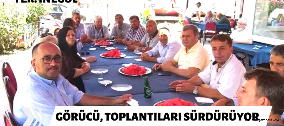 GÖRÜCÜ İŞİ SIKI TUTUYOR
