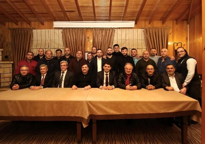 Güreş Federasyonu Başkanı Aydın, Akyazıya Geldi