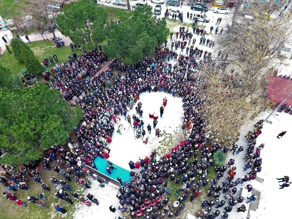 Gürsudan Afrin Harekatına Destek