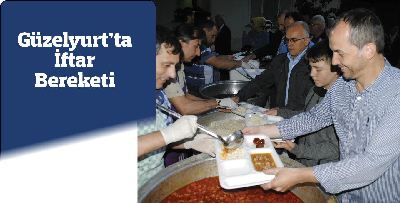 Güzelyurt’ta İftar Bereketi