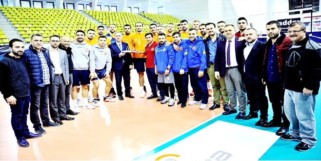 BELEDiYESPOR'A MORAL ZiYARETi