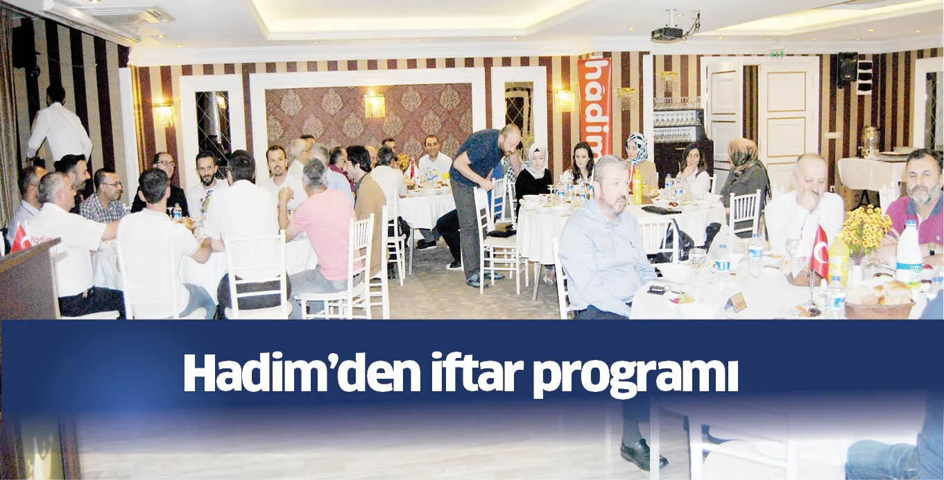 Hadim'den iftar programı