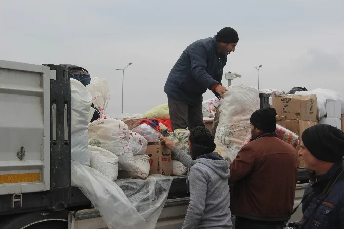 Halepe Yardımlar Hız Kesmeden Sürüyor