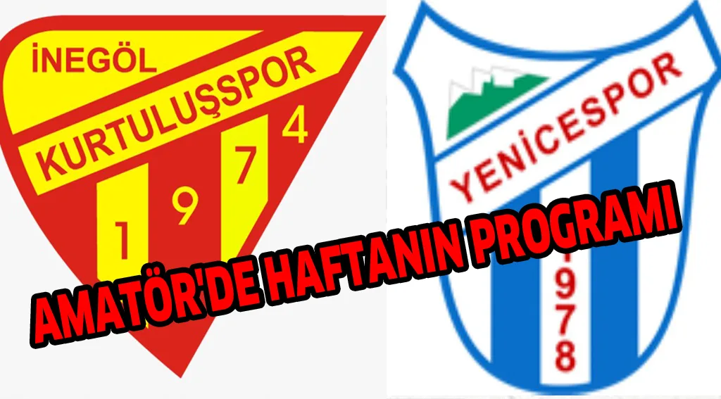 AMATÖR'DE HAFTANIN PROGRAMI